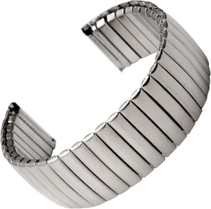 Elastic Metal varicolored Band Matte Style Wristband Polished (Size : 22mm) (Size : 18mm) ( Colo Metal Replacement Band,Watch Straps, Smart Watch Strap, Watch ,Wrist Strap Stainless Steel Stretch Watch Band Strap 