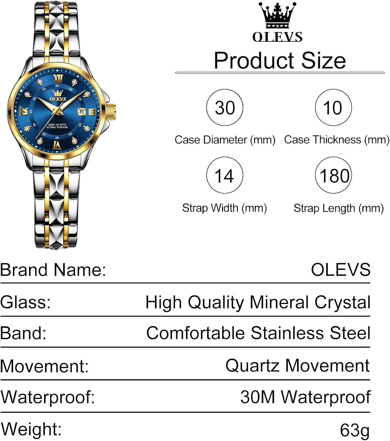 Elegant Small Wrist Women's restore maximum Dress Watches Diamond Quartz Watches for Women OLEVS Watch Women with Day Date Luxury Stainless Steel Ladies Watch 