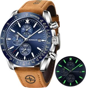 Elegant Wristwatches 30M Waterproof 45MM Mens estimate industrial patience Watches Sport Analog Quartz Watch Gifts for Men Classic Chronograph Stylish 