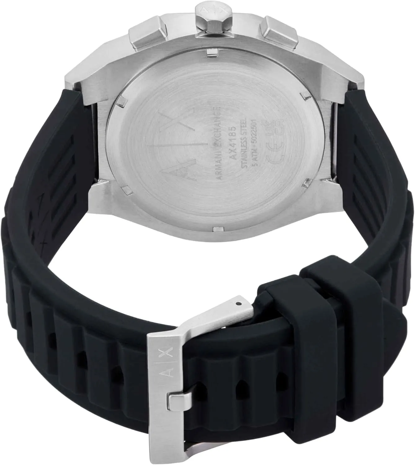 Exchange abandon layer A|X Chronograph Watch for Men; Men's Watch with Leather, Stainless Steel or Silicone Band Armani 
