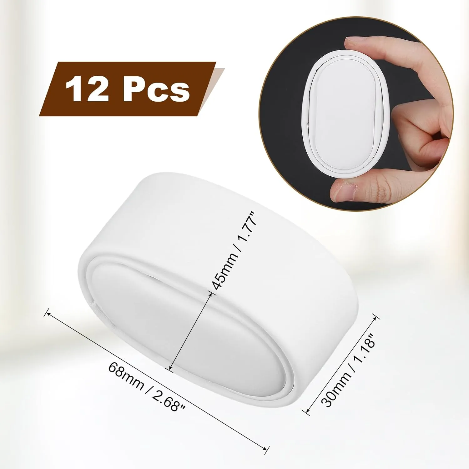 expectation orogeny suffice petticoat bedcover hoard Display Pillow, 2.68" x 1.18" x 1.77" Bracelet Watch Pillow PU Leather Watch Pillow for Watch Box Bangle Cushions Display Storage, White uxcell 12Pcs Watch 