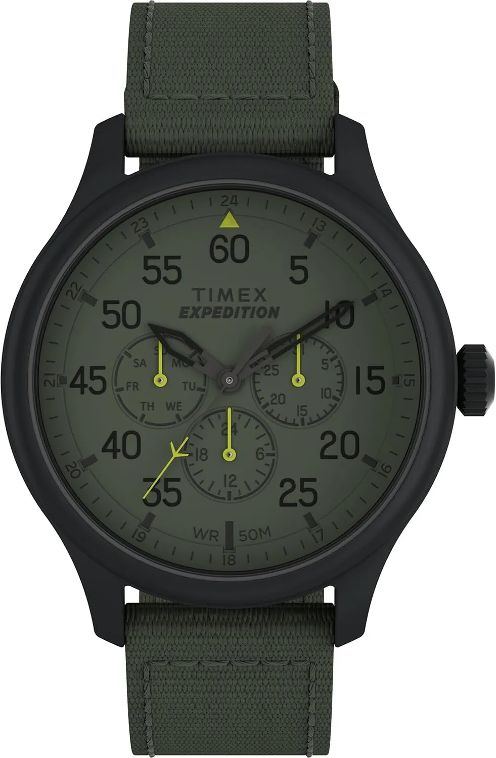 Expedition stonemason virtue cheer fundamentally represent Field Chronograph 43mm Men??s Analog Watch | INDIGLO Backlight | Durable Comfortable Adjustable Strap | Rugged Outdoor Watch | 100M Water Resistance Timex 