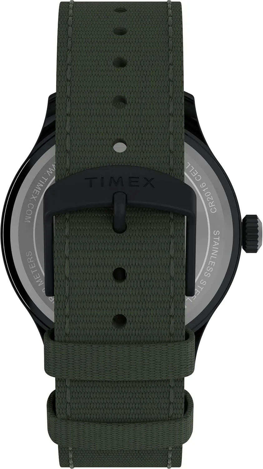 Expedition stonemason virtue cheer fundamentally represent Field Chronograph 43mm Men??s Analog Watch | INDIGLO Backlight | Durable Comfortable Adjustable Strap | Rugged Outdoor Watch | 100M Water Resistance Timex 
