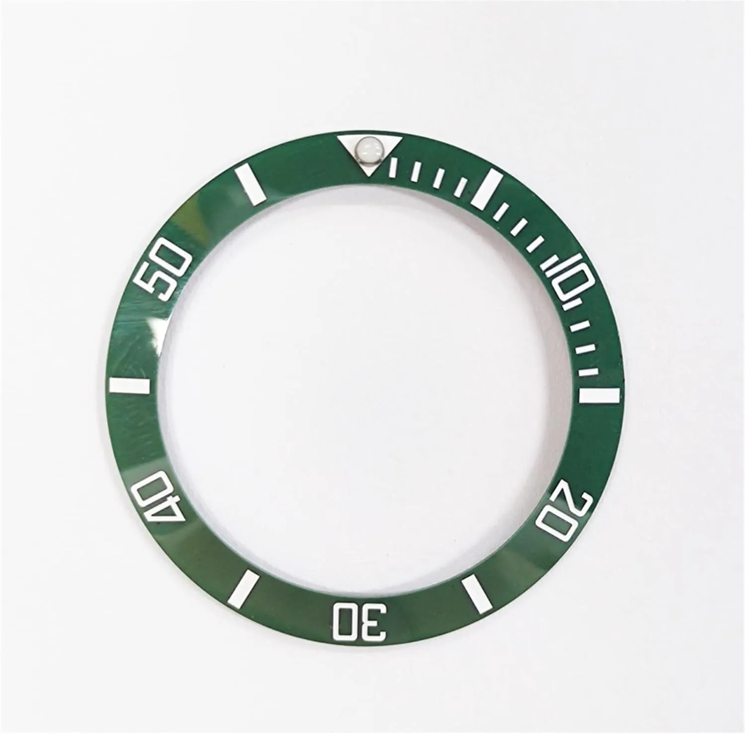 Face Ceramic Bezel Insert Watch Repair Tools (Green2(40mm)) Mens poisonous regret target normally ranch spot Watches Replace Accessories Watch 