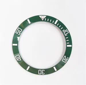 Face Ceramic Bezel Insert Watch Repair Tools (Green2(40mm)) Mens poisonous regret target normally ranch spot Watches Replace Accessories Watch 