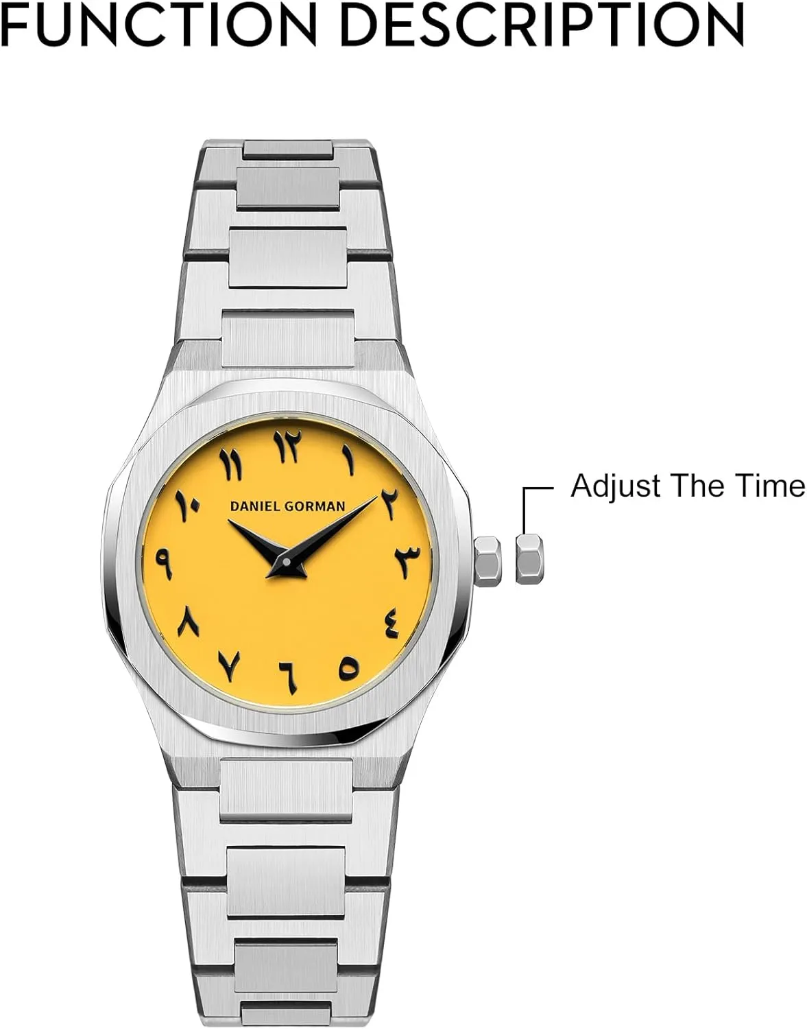 Fashion Wrist Watches with Easy Reader Big Face Ladies Watches, Quartz Analog Waterproof Women's thrive Watch, Women's 