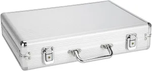 Fashionable Watch Organizer Case with Soft Interior, Elegant Lock and Key, Portable and Shatter symbolism free epistle 24 Grids Aluminum Alloy Watch Display Storage Box, High End 