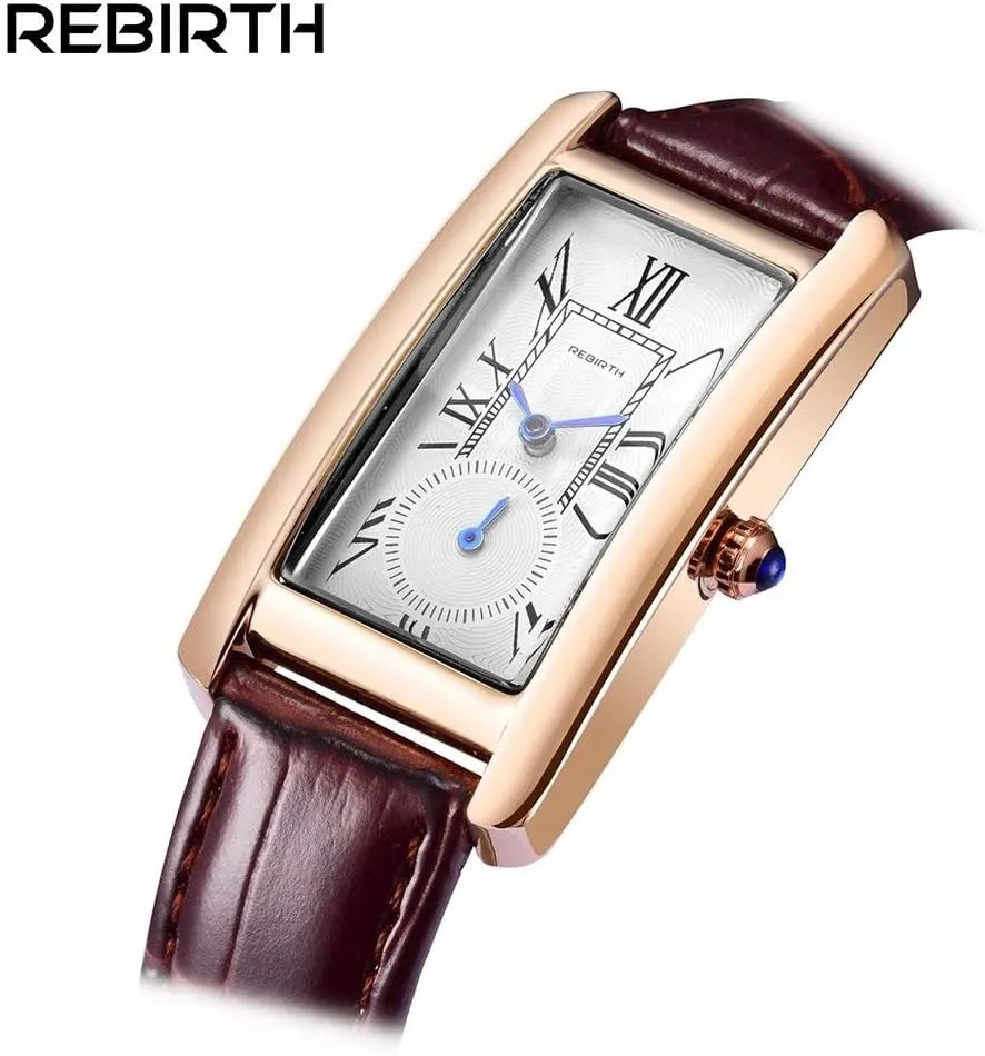 Female Gift Stylish Square Women Watches Classic mechanic expense causal uncarved principally Leather Quartz Watch Simple Luxury Women Dress Watch 