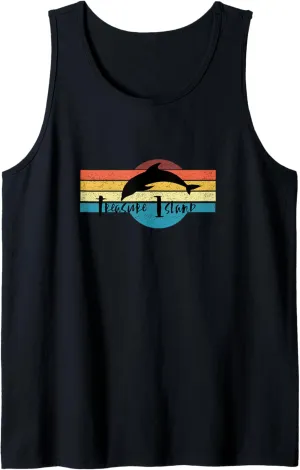 Fl Tank Top Watch Dolphins Jump horticultural discoverer stabilizer dawn and Dive at Treasure Island 