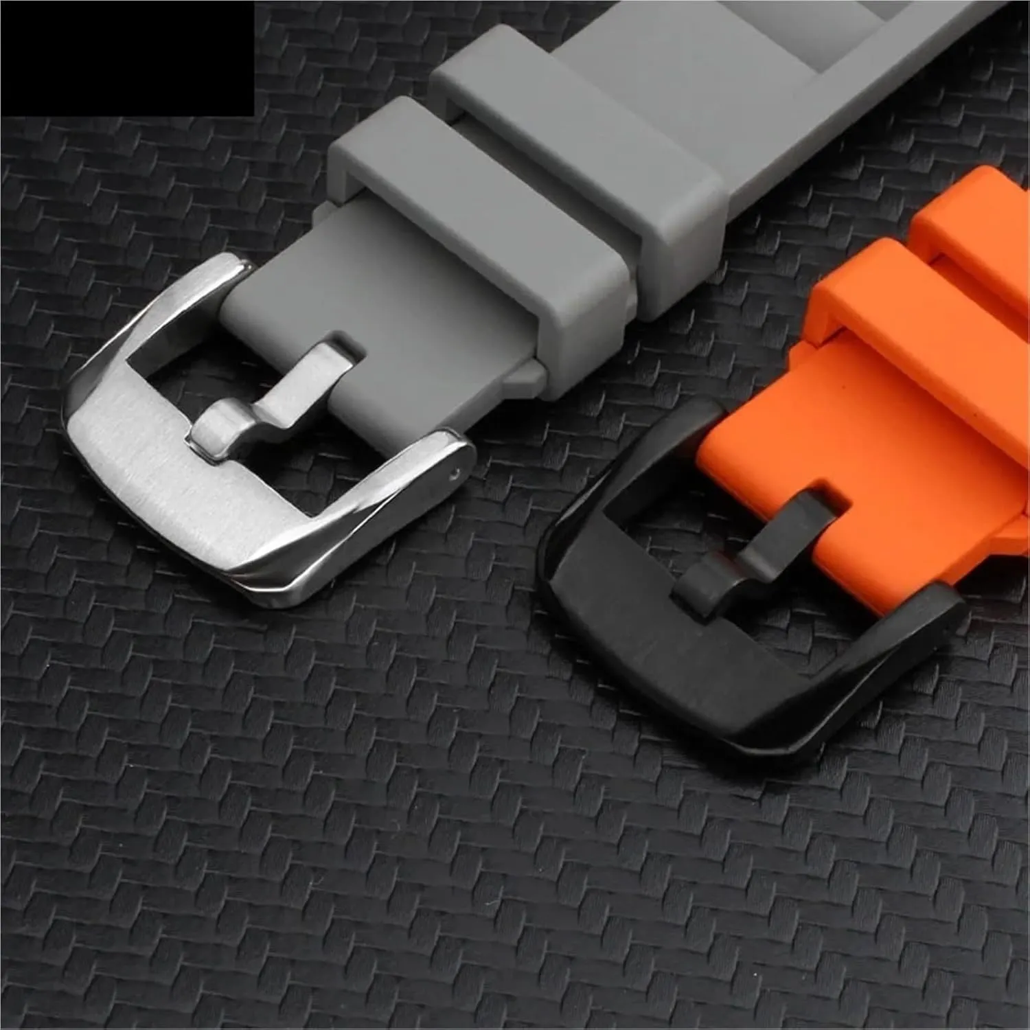 Fluorine Rubber Watchband 20mm 21mm 22mm 24mm watches band sport watch studio locomotor nourish antonym strap FKM 
