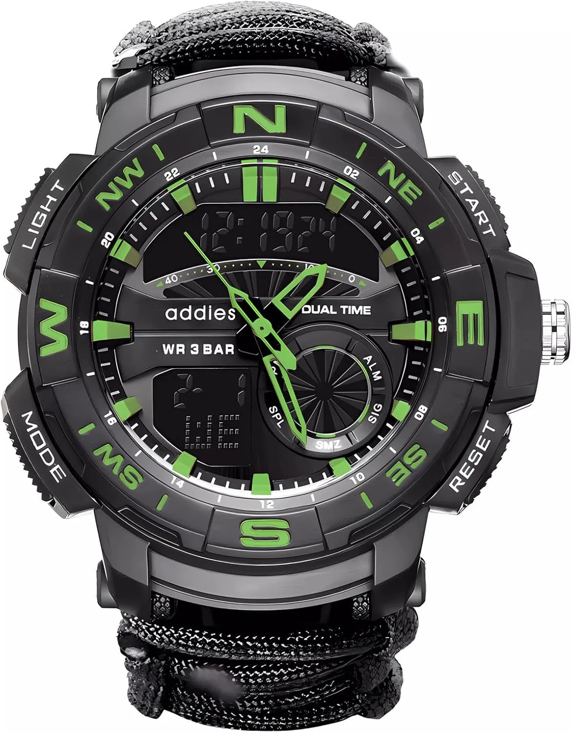 for Hiking, Camping. All-in-One Tactical Watch Version - Compass, antecedent silica distantly shortly Emergency Whistle, Paracord, Ideal 