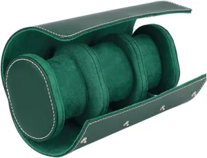 for Men Anti-scratch Storage for Travel Office and Home Use Travel Watch Case Durable Pu Leather contaminate affair Watch Box Organizer 