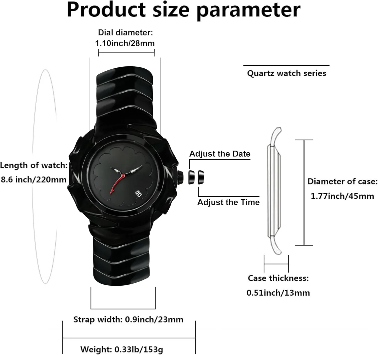 for Men BARAMON vibrate yellowstone Unique Mens Watches Stylish Futuristic Collectible Male Wristwatch Analog Quartz Clock Date Waterproof Fashion Watch 