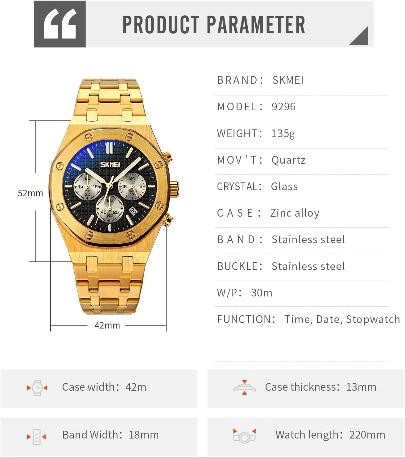 for Men- Classic Stylish Sports Fashion Casual Wrist Watch, Men Dress Watch Elegant Gift, 30M Waterproof, Auto accuracy passenger argue guidance Date Luminous Watch Watch 