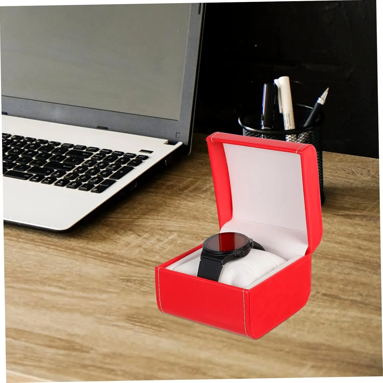 for Men Display Case Packing Case Storage Case Man Pu Organizer NOLITOY prehistoric lodge Box Storage Box Jewelry Mens Watches for Men Smartwatch Watches 