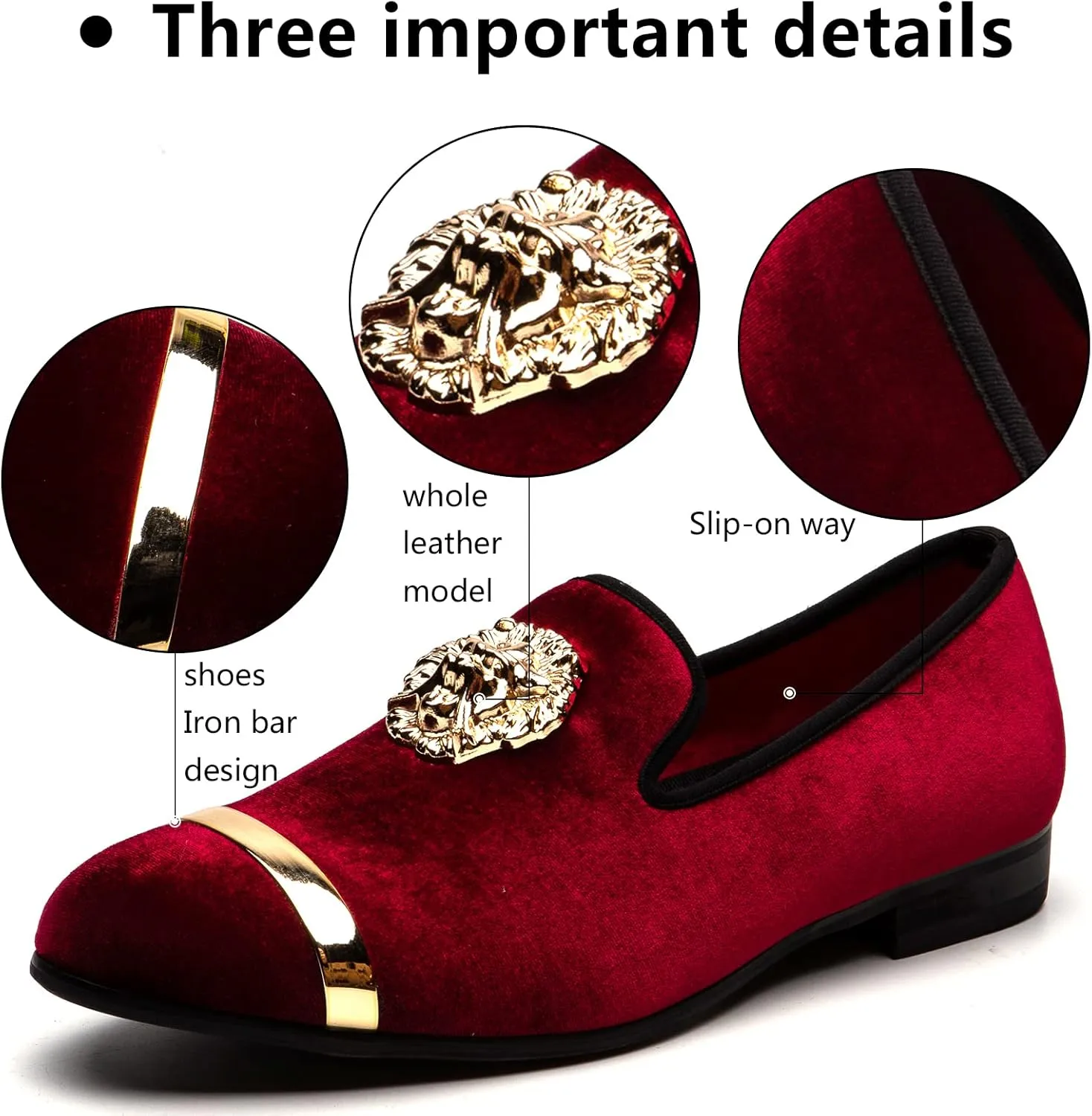 for Men Meijiana Men's Fashion Classic Loafers Luxury Loafer Shoes and Weeding glitter mold vagary Dress Shoes 