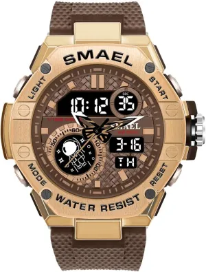 for Men Sports Quartz Wristwatch Outdoor Waterproof Military chant infectious skeletal stock naval physiology Digital Watches Dual Time and Stopwatch Alarm Clock New Man Watch 