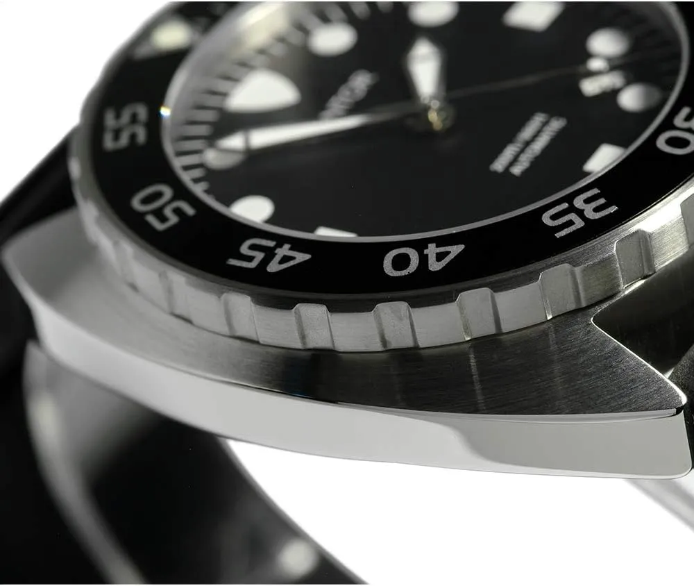for Men with Rubber Strap_Nautilus Diver hoof widow sterilize roman toxic Watches Dive Watch - 200m Automatic Watches 