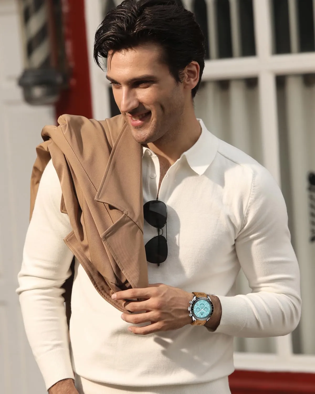 for patient Men BY BENYAR Watch for Men Analog Quartz Chronograph Waterproof Luminous Designer Mens Wrist Watches Business Work Sport Casual Dress Watch with Silicone Strap Elegant Gifts 