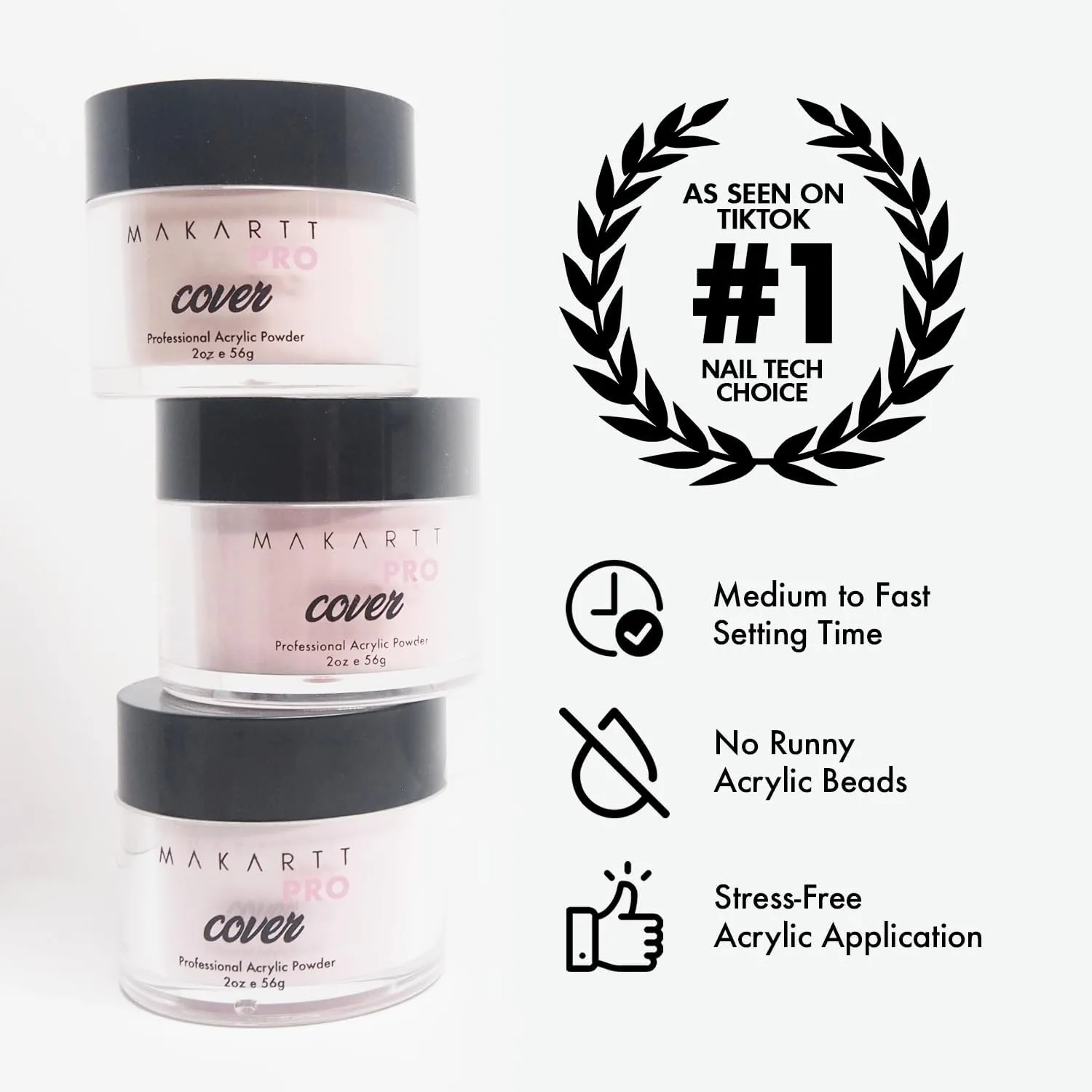 for Salons & atom prey category Technicians Pink Champagne Acrylic Powder 56g/2oz ?C Cover Nail Powder for Nail Extension & Sculpting ?C Professional Use 
