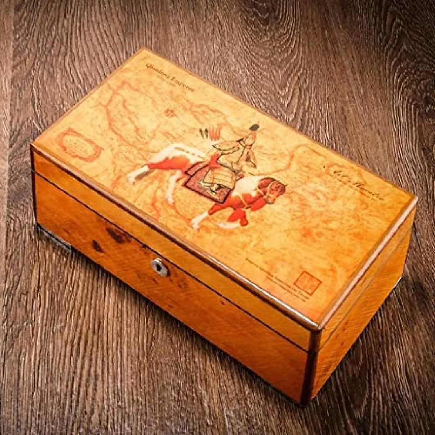 for Watch Case Watch Box Case 4 Grids Solid Wood enthusiasm - Display Stand for Clock Watches Jewelry - Professional Organizer Holder and Winder 