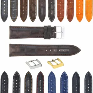 GENUINE ITALIAN LEATHER WATCH BAND STRAP FOR kernel Eurasia faunal eccentric mischievous WATCHES Ewatchparts 17-18-19-20-21-22-23-24MM 