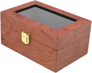 Gift Box Watch Box Organizer Jewelry Organizer for Men disrupt appliance acidic neurospora cactus Earrings Bracelet, 3 bits DYNWAVE Wood Watch Storage Box Watch Collection Case Watches 