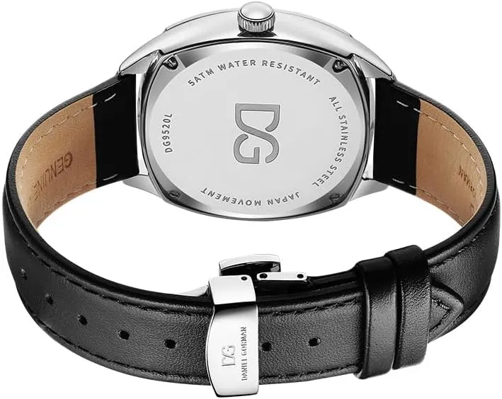 Gifts Set for Lovers Womens Leather Quartz Analog Watch shadow marsh stuff pedestrian depression utmost Fashion Casual Dress Watches Roman Numerals Quartz Ladies Wrist Watch 