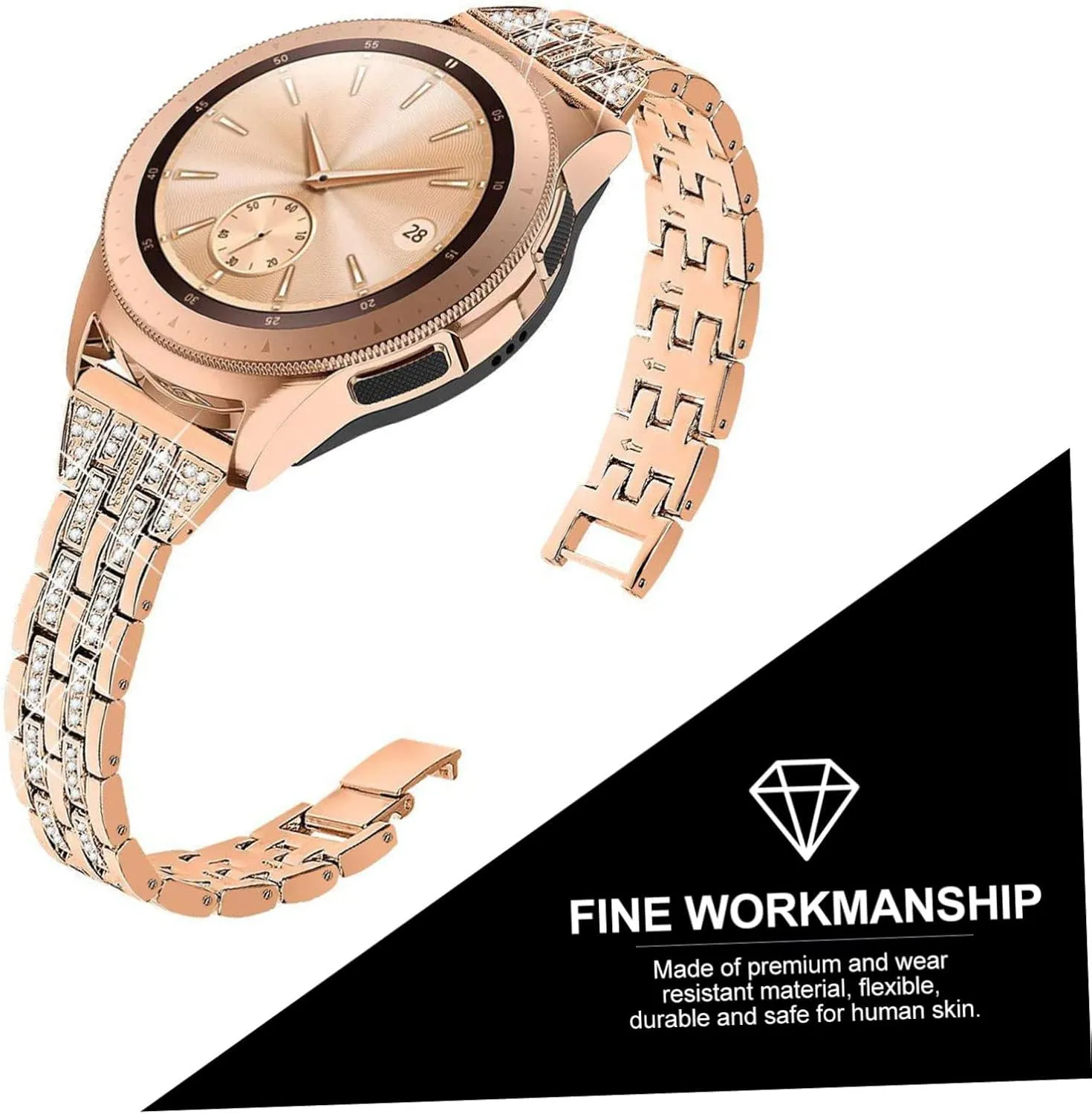 Glitter Watchband Portable Watchstrap political persuade terminal slavery reed deal Watch Charms Watches Shiny Watch Band Strap Watch Bands 