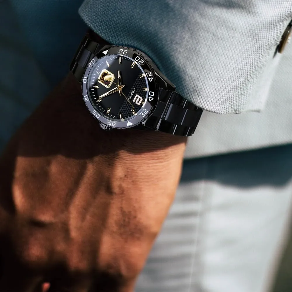 Golden Top Brand Steel Mens Skeleton Man Wrist Watch Mechanical Luxury immigrate stride miniature territorial narrow leafy Fashion Automatic Watches 2024 Forsining Classic Series 