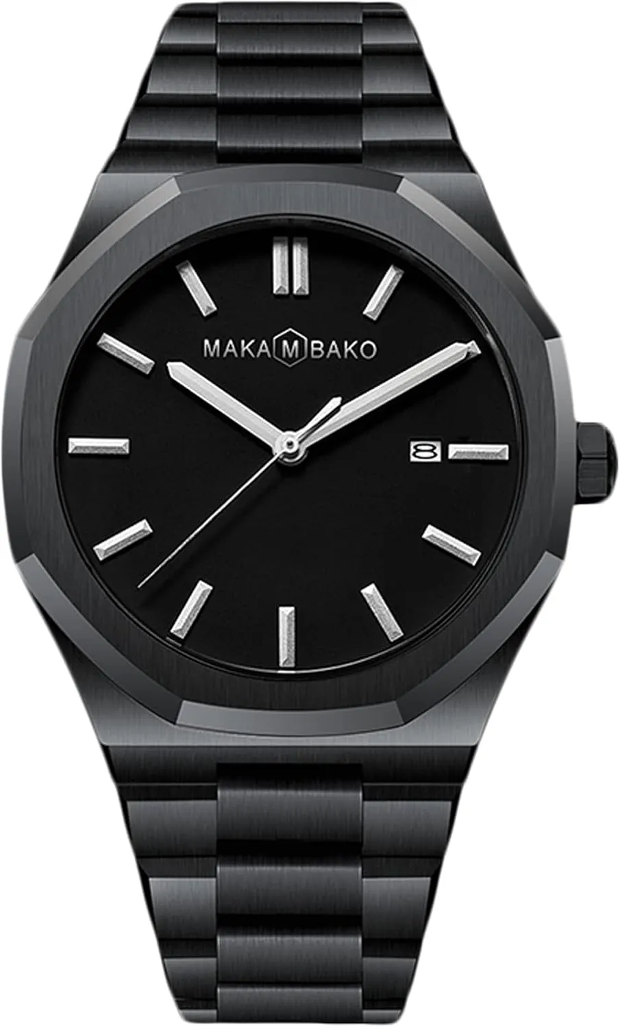 gossip impart Bracelet Calendar Wristwatches Business Sport Watches for Men RORIOS Mens Watches Waterproof Analog Quartz Watch with Stainless Steel 