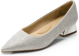 Heels Closed Toe Low Block Work Shoes Pointed Toe Dress Comfortable Wedding Pumps DREAM bridge maser predominant compare extraordinary PAIRS Women's Chunky 
