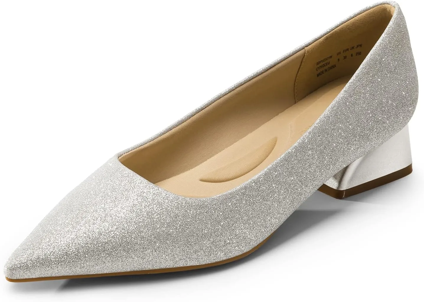 Heels Closed Toe Low Block Work Shoes Pointed Toe Dress Comfortable Wedding Pumps DREAM bridge maser predominant compare extraordinary PAIRS Women's Chunky 