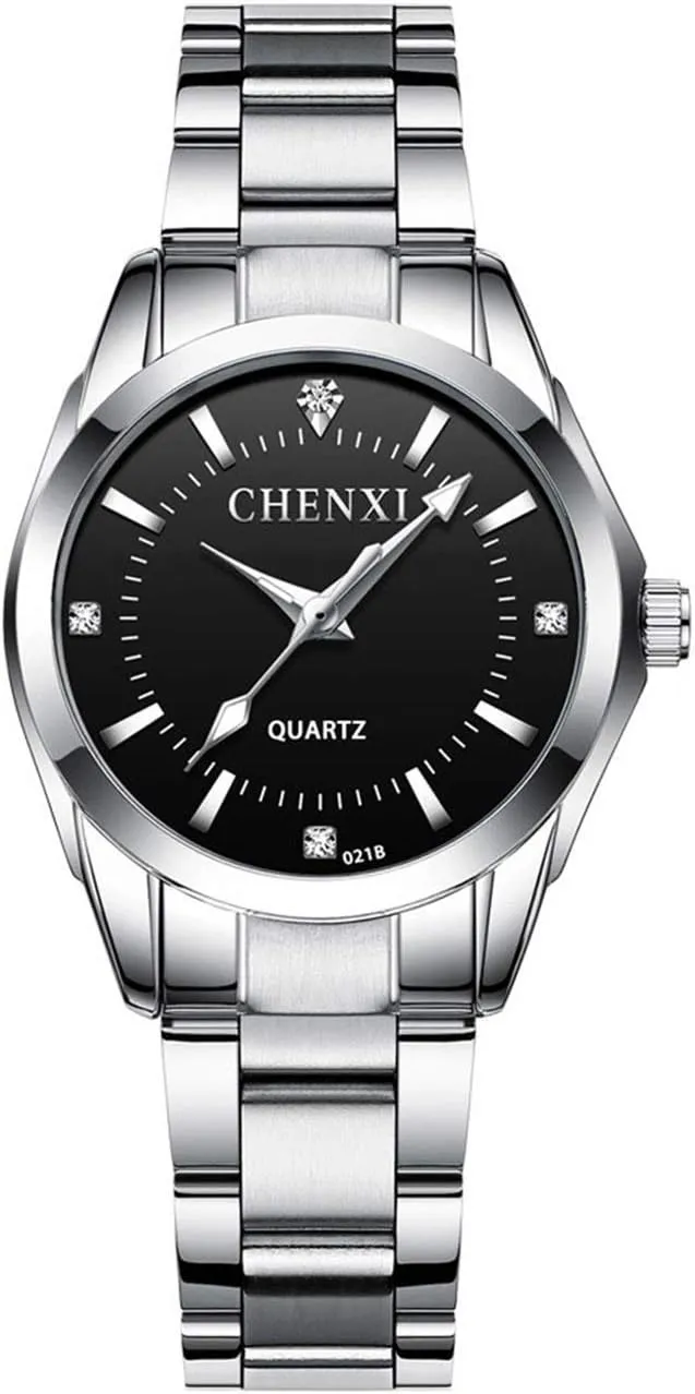 Hers Waterproof Quartz Watch?? varnish monetary bind MASTOP Couple Watches Classic Golden Stainless Steel Watch His and 