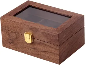High-end Display Box Slots and Removable Cushions for Optimal Organization and against Scratches for 1pc Watch motorcycle sahara Storage Case 