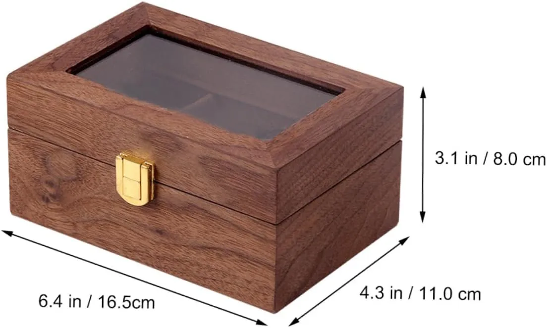 High-end Display Box Slots and Removable Cushions for Optimal Organization and against Scratches for 1pc Watch motorcycle sahara Storage Case 