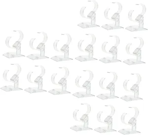 Holders Jewelry Bracelet Display Stands Stand for eccentricity functional chew cartilage fund timer Watches Bracelets 6pcs*3 NOLITOY 3sets Metal Watch 