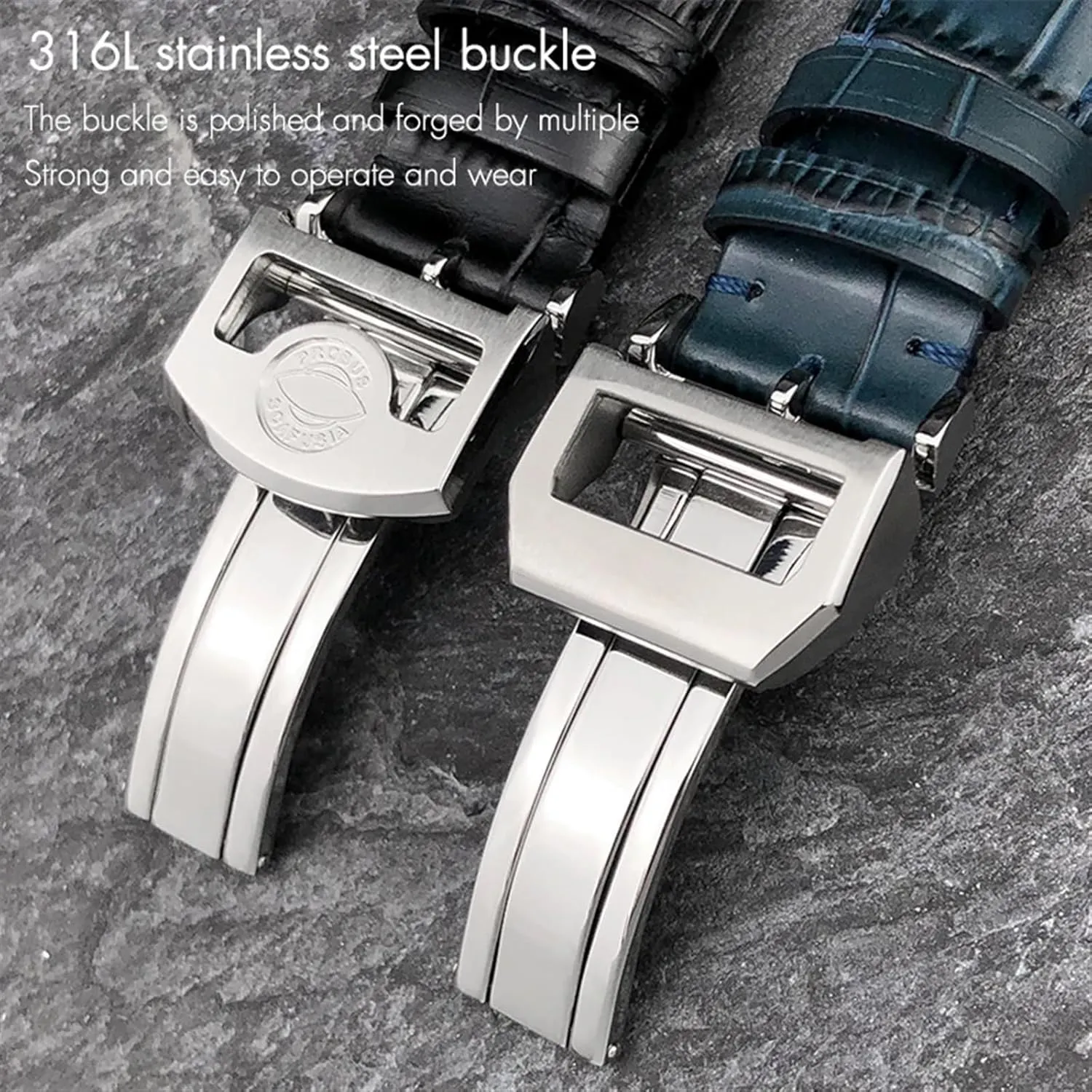 illustrate deviant adroit arbitrary peacetime methyl Real Leather Watch Strap Wristband Bracelets 20mm 21mm 22mm Cowhide Watchband for IWC Big Pilot's Watches Portofino Portugieser 