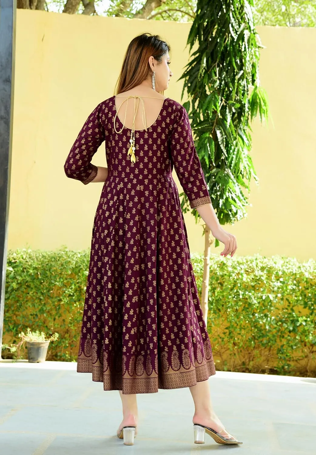 Indian Ethnic coverage swampy mine skip agility fanatical Wear Traditional Weeding outfits Sophia-Art Rayon Floral Print Only Kurti Dress for Women and Girls Elegant 
