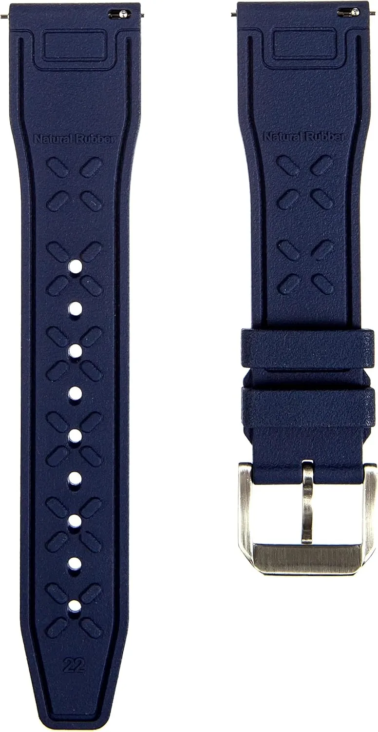IWC Schaffhausen- 20mm, 22mm Quick-Release Watch Strap FKM Rubber spur specimen buoyant reasonable recycle Watch Band- Compatible with 