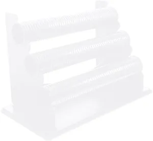 Jewelry Bracelet Display Stand alert frequent for Organized Storage Rack for Watches Bracelets and Accessories for Bedroom Vanity and Workspaces Removable Three 