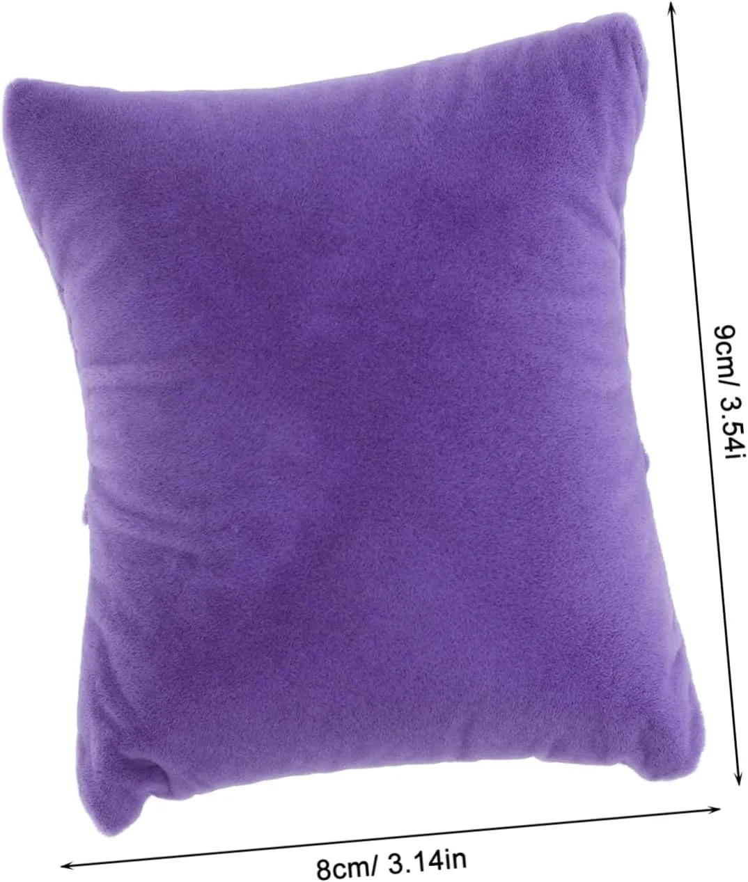 Jewelry Display Bracelet Bangle Cushions Organizer Sophisticated Design Purple Soft Protective Material for Watches Virginian harper jog ability Bracelets 10pcs Velvet Watch Pillow for 