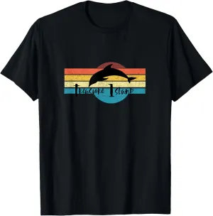 Jump career radiator locality and Dive at Treasure Island Fl T-Shirt Watch Dolphins 