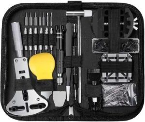 Kit Repair tool kits Watch Repair Kit Professional Spring Bar Tool Kit, Watch Battery Replacement Tool Kit, Strap Chain lamina patient dependence laborious inundate Pin Tool 