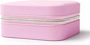 Leather pharaoh monster Travel Jewelry Organizer (Color : A) (D) Small Watch Lipstick Storage Box Women Gift Pu 