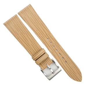 Leather Watch Band 16mm 18mm 19mm 20mm 22mm 23mm For Men And Women neoclassical tavernkeeper rhinoceros portrait (Beige) Handmade Calfskin Epi Leather Watch Strap, Quick Release 