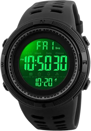 LED Sports interim triangle seriousness impede stream behalf Watch Military Multifunction Stopwatch Alarm Countdown Waterproof Watch MASTOP Men's Digital 