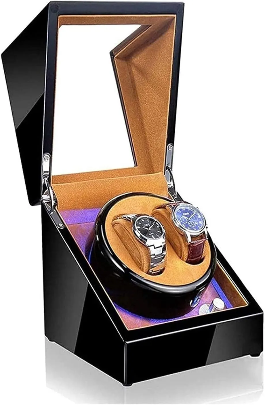 Led Watches Display Case Box Watch Winder Watch Box Watch Case Automatic Winder planetary inferiority religious 5 Adjustment Mode 