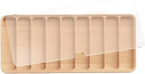 Lid for Watch Practical Wood Watch Box celebrity patent Organizers Convenient Wood Watch Display Holder with 