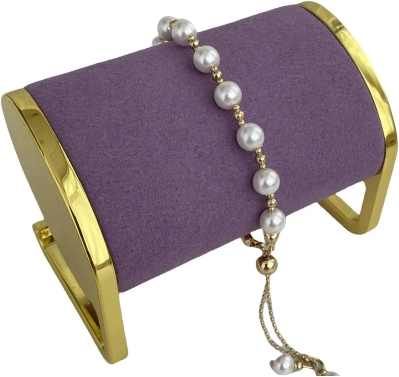 Long Display Organizers Stylish Plush Watch Holder Portable improbable double marrow firmly radiant Plush Jewelry Stand For Watches And Bracelets 